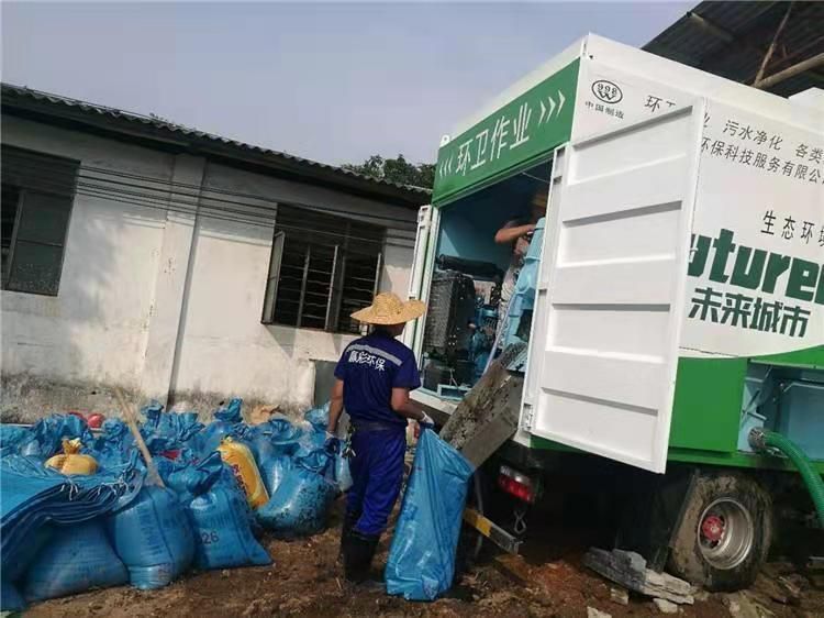 江宁工业污泥压干处理